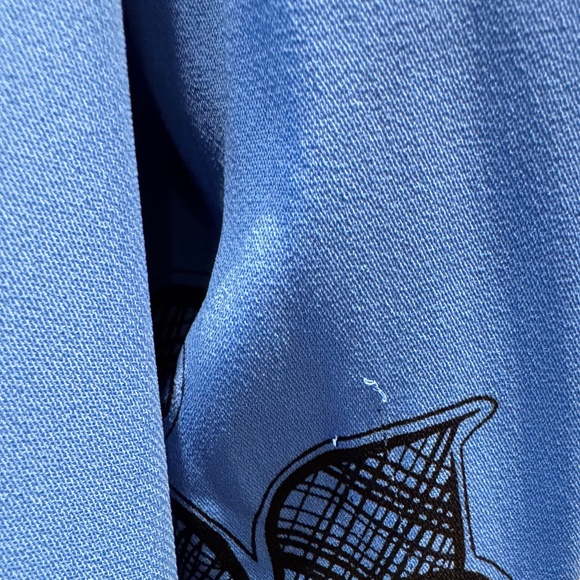 Reiss Harris Printed Floral-Sketch Satin Blouse Floral Flowy Style Size 8 Top - Picture 13 of 14